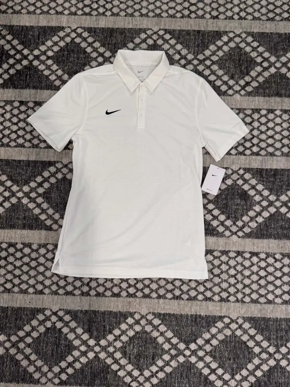 Nike Men's Dri-FIT Franchise Polo Shirt CI4470-100 White